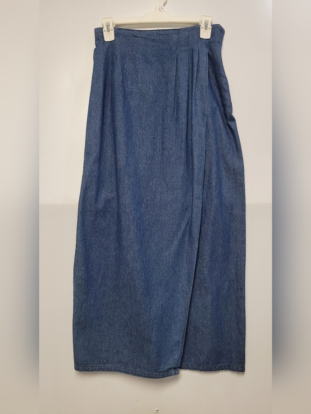 White Stag Size 4 Dark Blue Denim Maxi Skirt